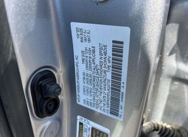 
								2020 Honda CR-V EX full									