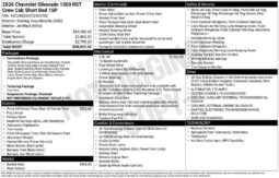 
										2026 Chevrolet Silverado 1500 RST full									