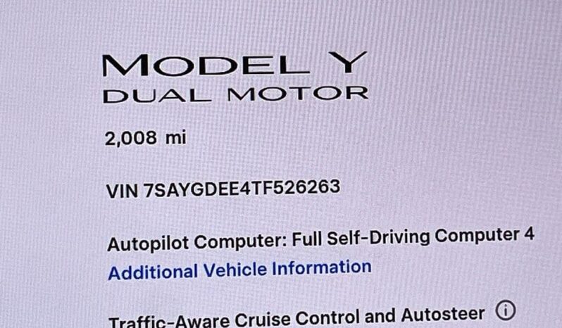 
								2026 Tesla Model Y Long Range full									
